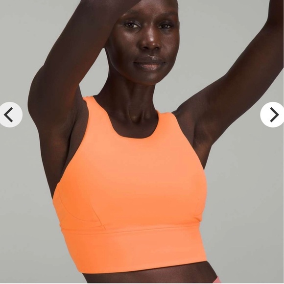 LULULEMON Wunder Train Longline Bra Fade Medium Support Size 8 - Picture 2 of 10